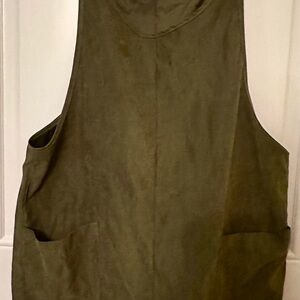 Shein Shorts Womens Green Small Jumper Shortalls Romper Summer Strappy